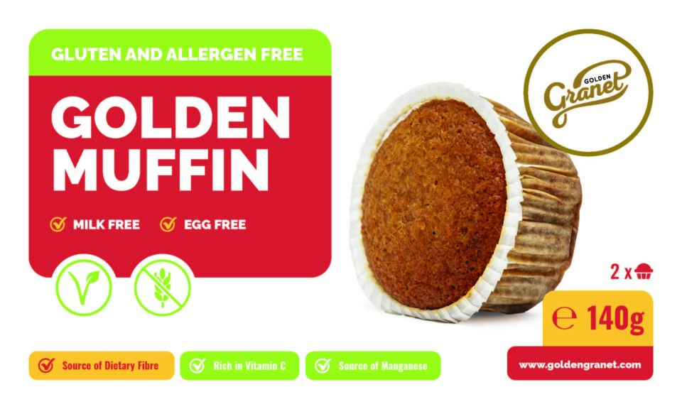 Glutén-és allergénmentes Golden Muffin 6-os pack - Image 3