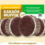 Glutén-és allergénmentes Kakaós Muffin 6-os pack