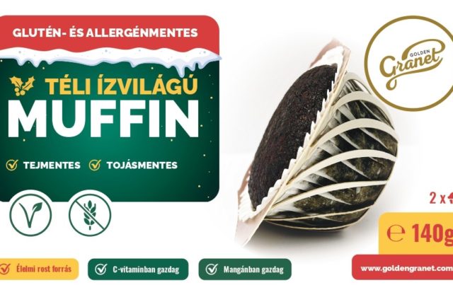 Glutén-és allergénmentes Téli ízvilágú muffin - 2 x 70g