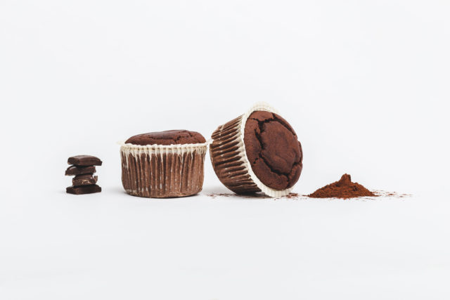 Glutén-és allergénmentes Brownie Málnás muffin - 2 x 70g