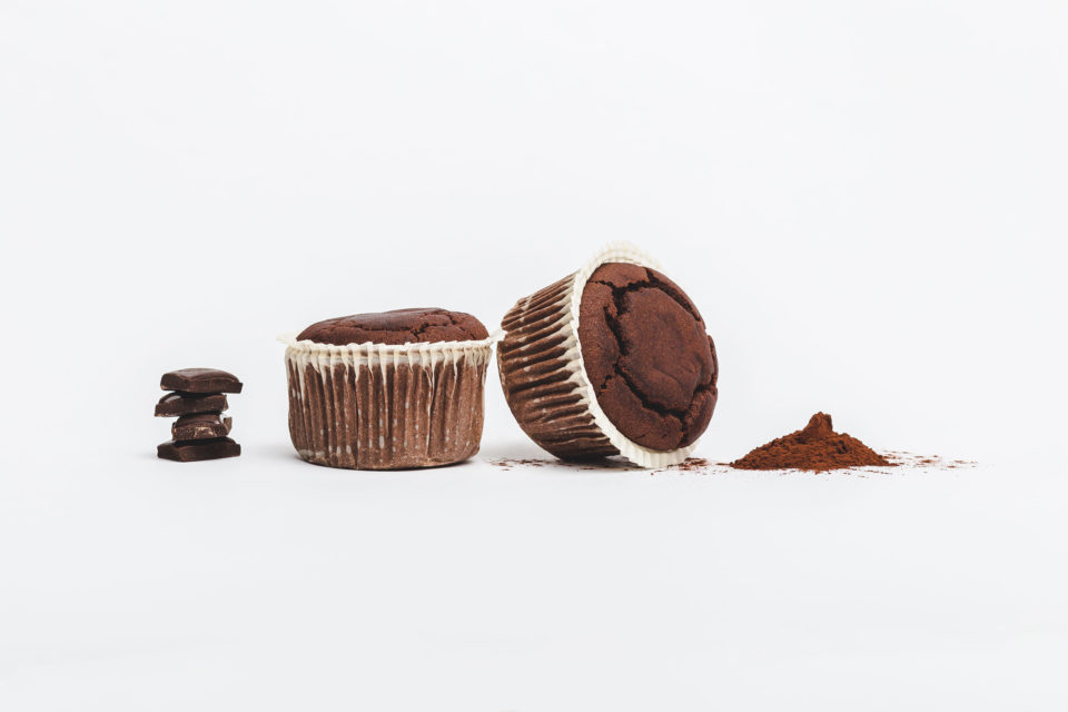 Glutén-és allergénmentes Brownie Málnás muffin - 2 x 70g