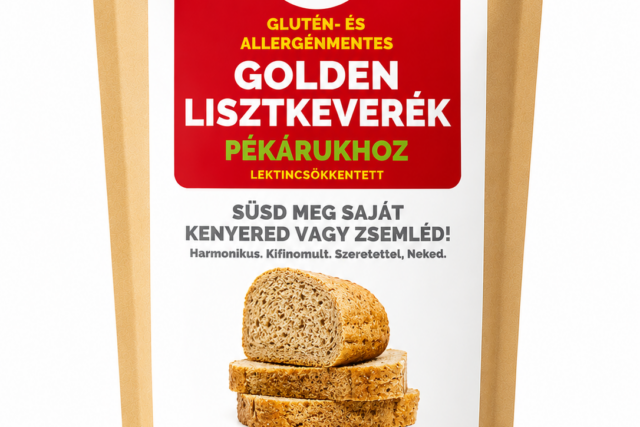 Lektincsökkentett GOLDEN lisztkeverék – 1x1000g