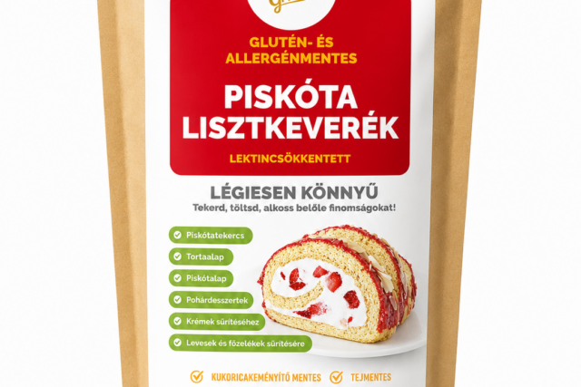 Lektincsökkentett PISKÓTA lisztkeverék – 1x500g